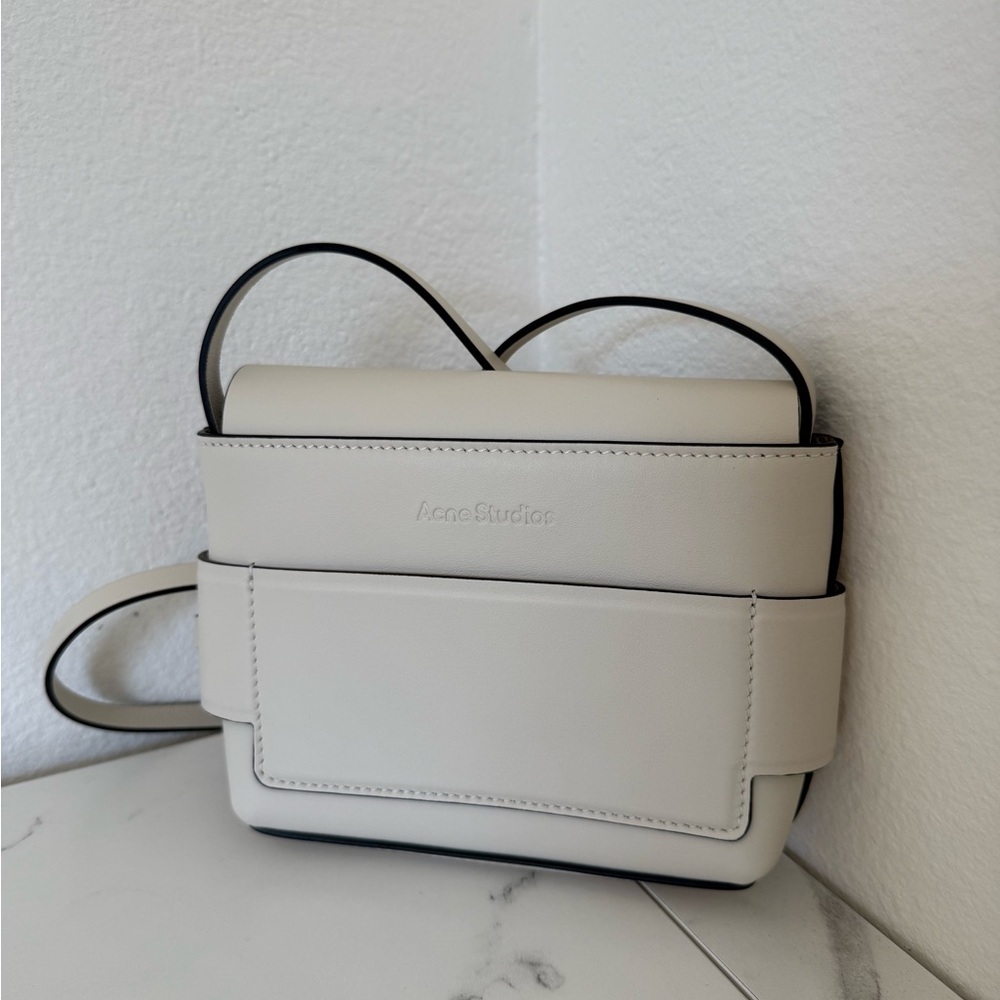 NWT Acne Studios Musubi Knotted Leather Shoulder Bag - Picture 5 of 14